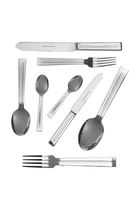 Flatware Metropole Silver-Plated Stainless Steel (8)