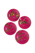 Dessert Plate Passaros do Brasil Pink (4)