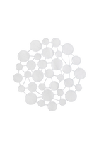 Placemat Esferas White