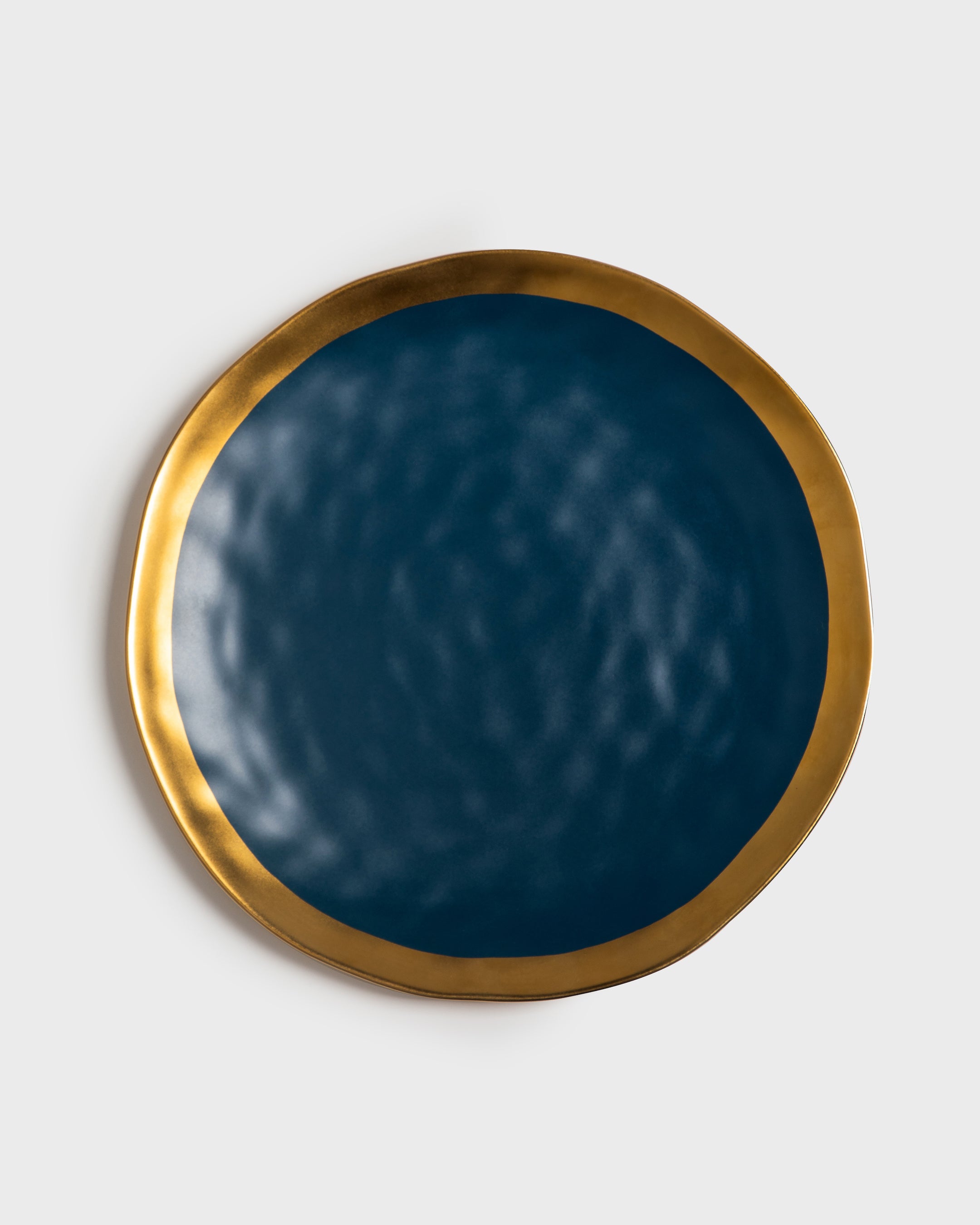 Cobalt blue dinner plates best sale