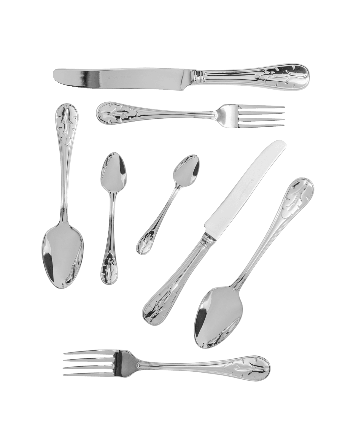 Flatware Tania Bulhoes Stainless Steel (8)