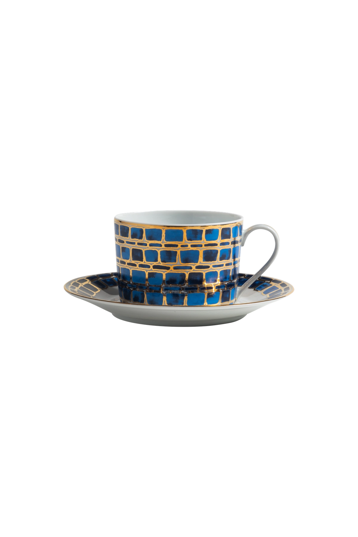 Tea Cup and Saucer Jade Blue (set of 4)
