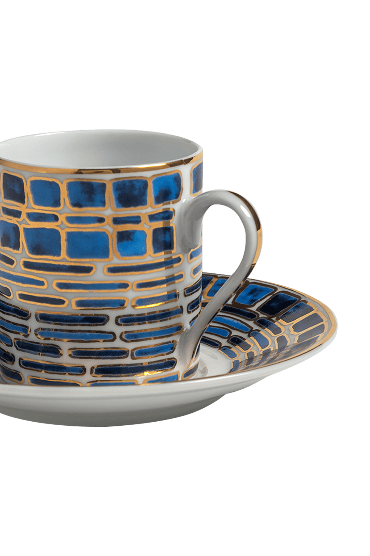 Espresso Cup and Saucer Jade Blue