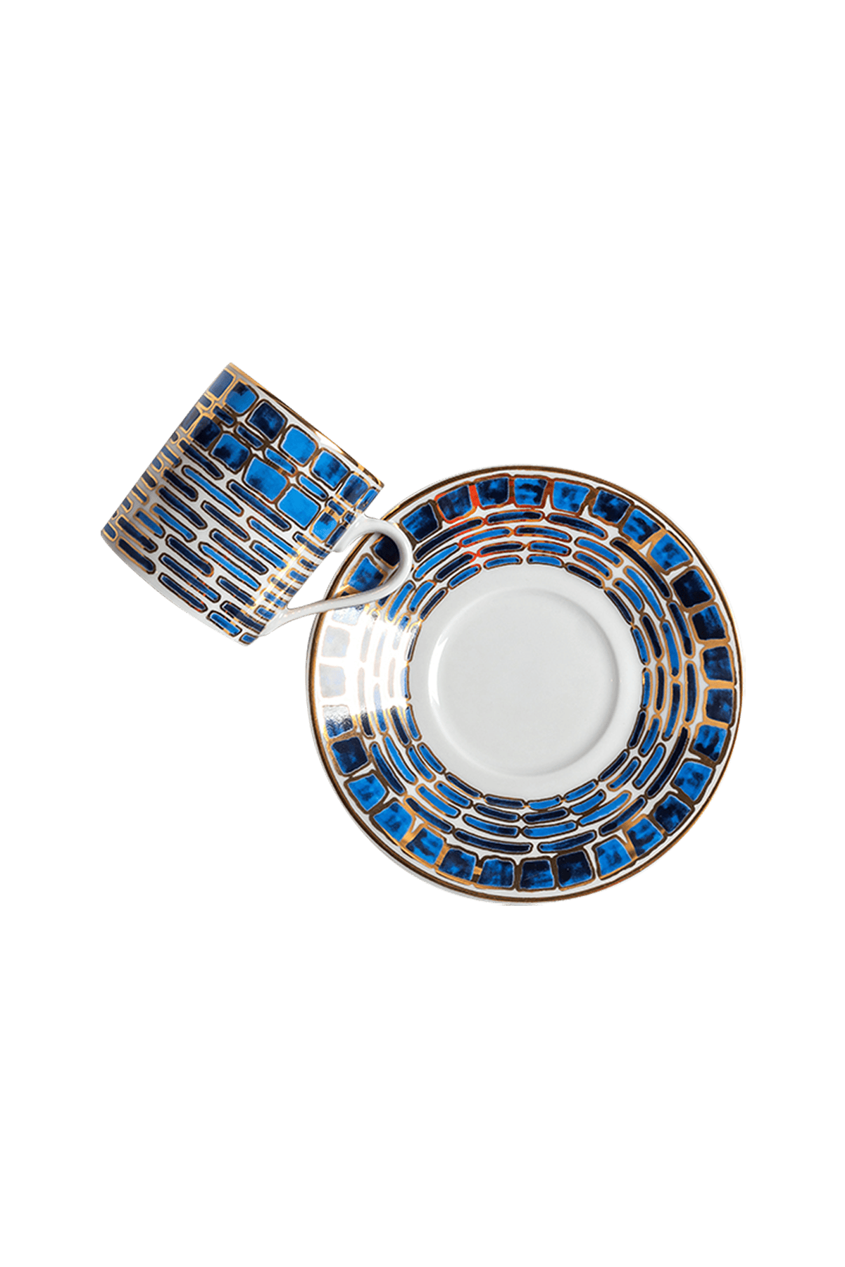 Espresso Cup and Saucer Jade Blue