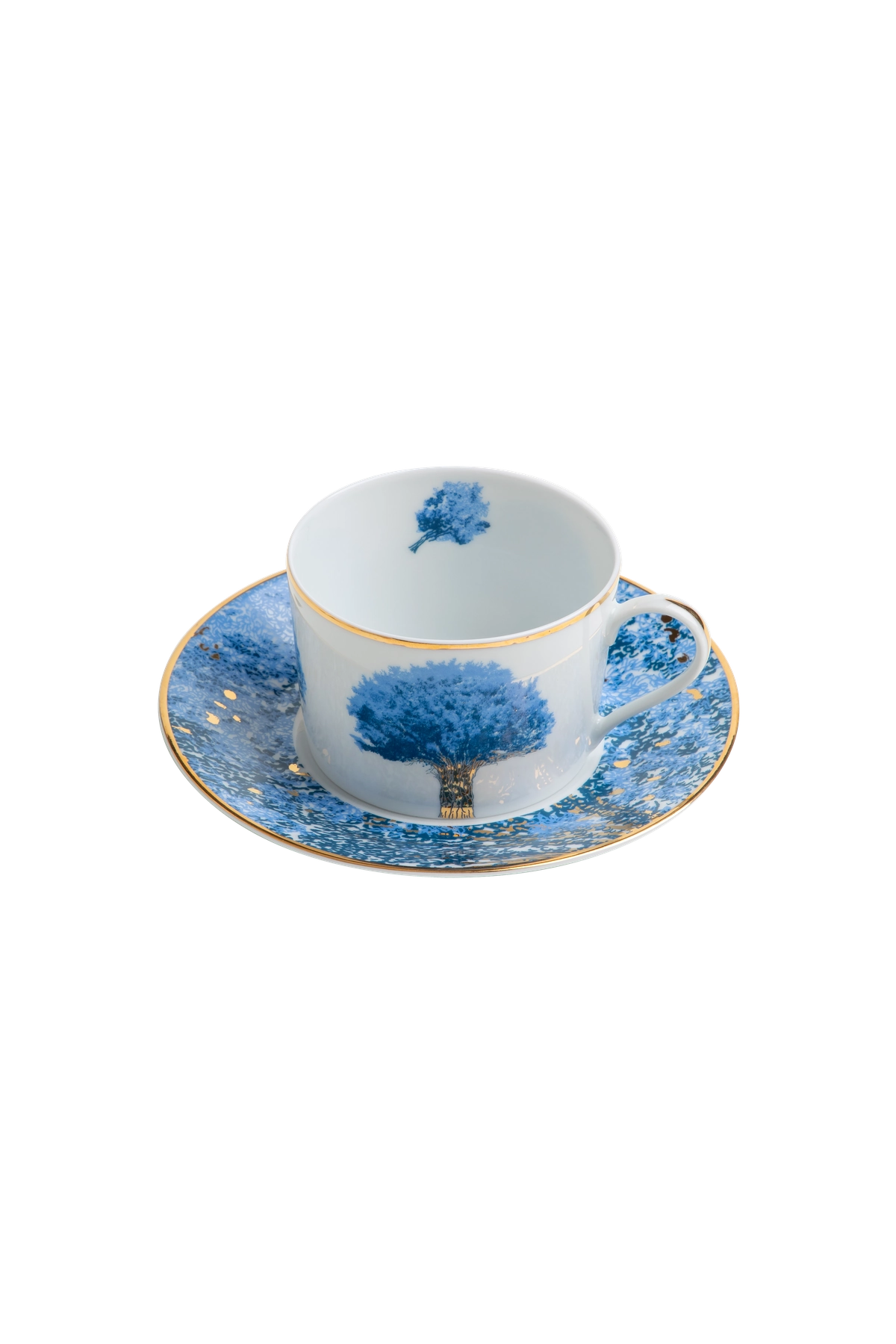 Tea Cup and Saucer Arvores do Brasil (4)