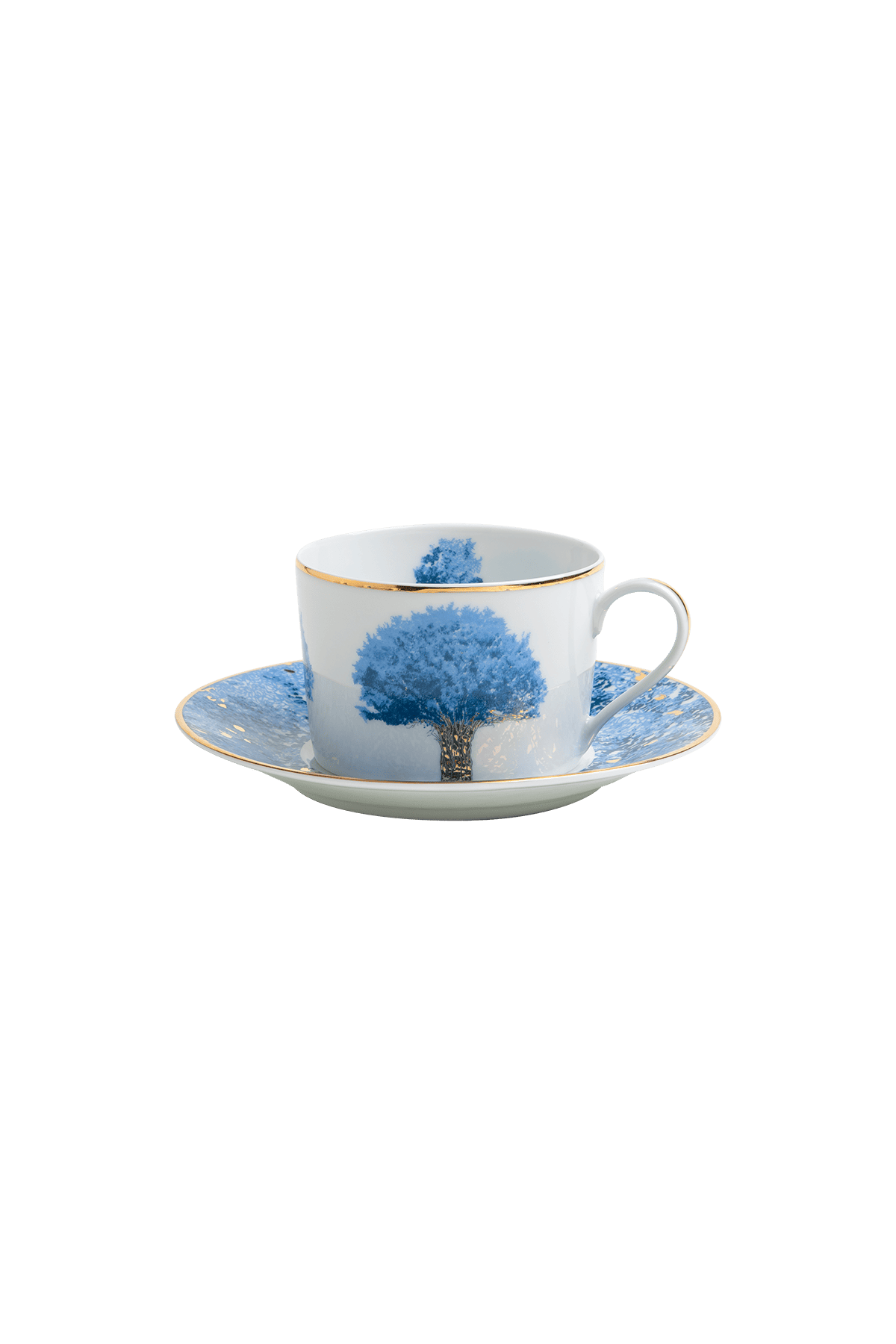 Tea Cup and Saucer Arvores do Brasil (4)