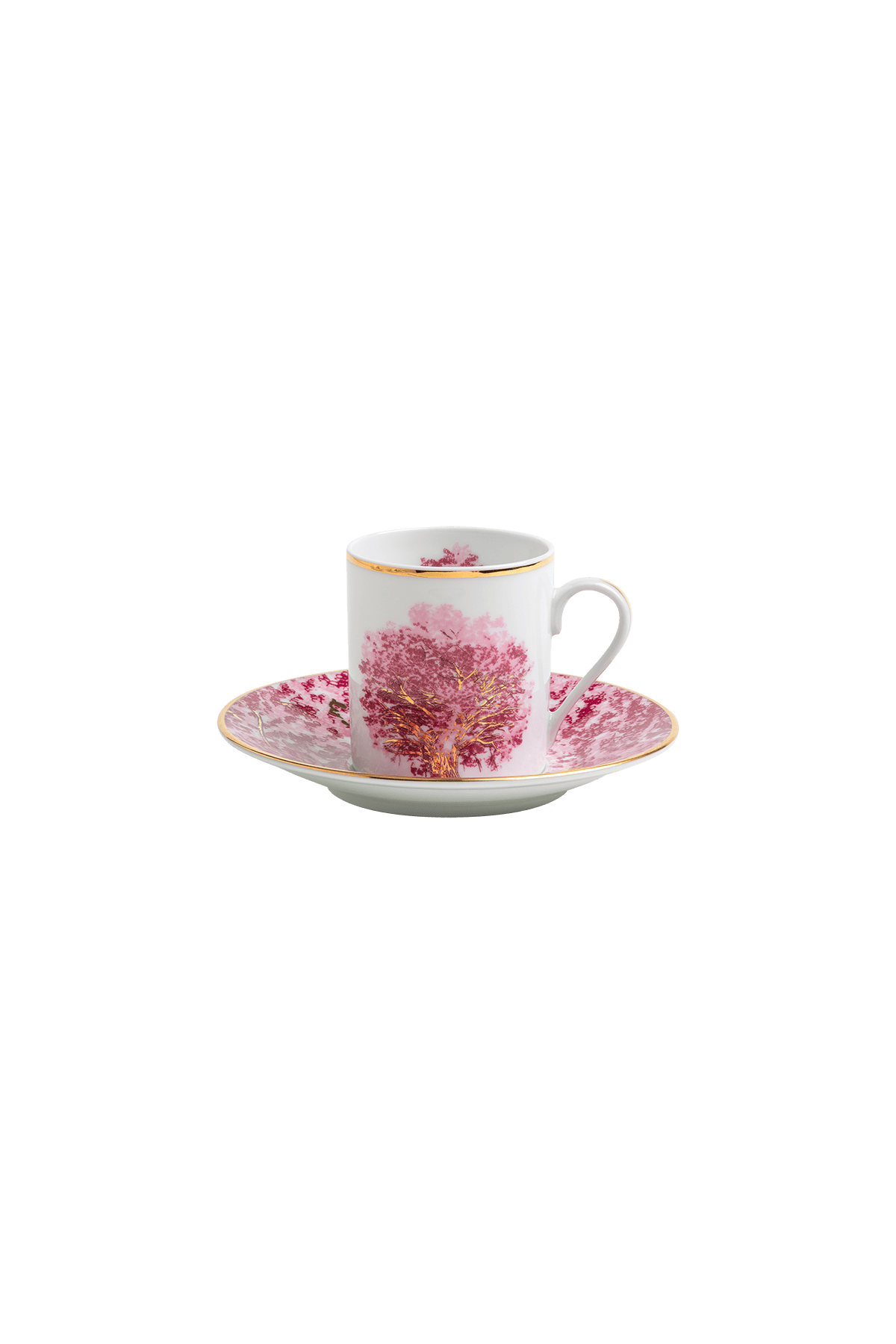 Tasse à expresso et soucoupe Arvores do Brasil (4)