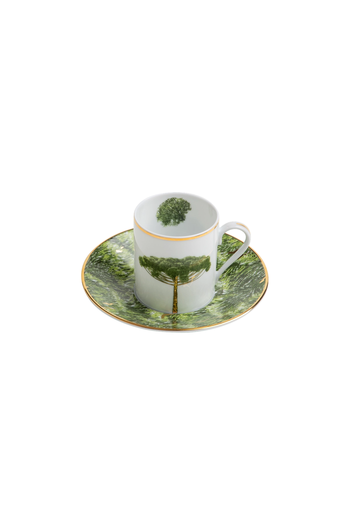 Espresso Cup and Saucer Arvores do Brasil (4)