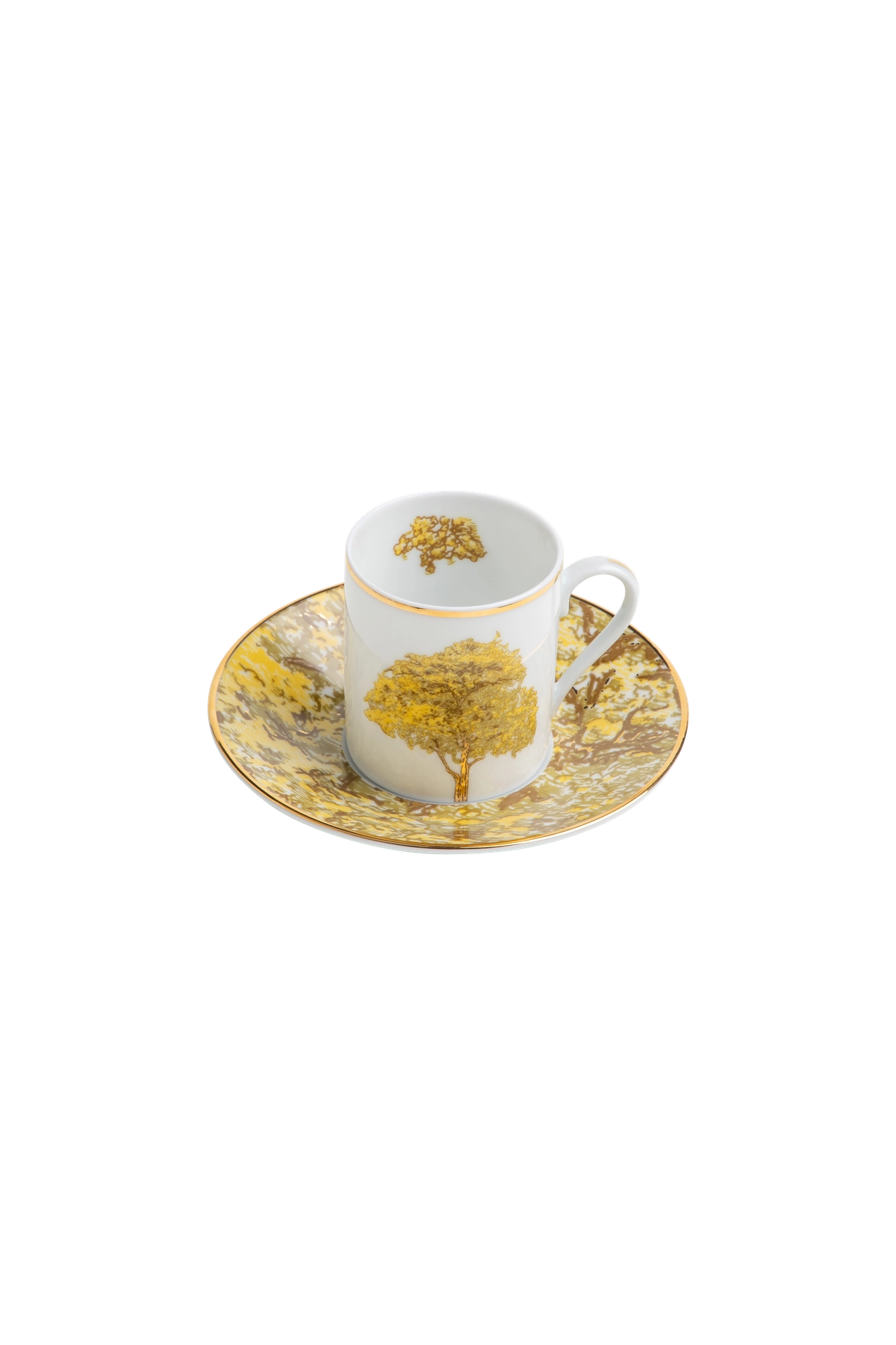 Espresso Cup and Saucer Arvores do Brasil (4)