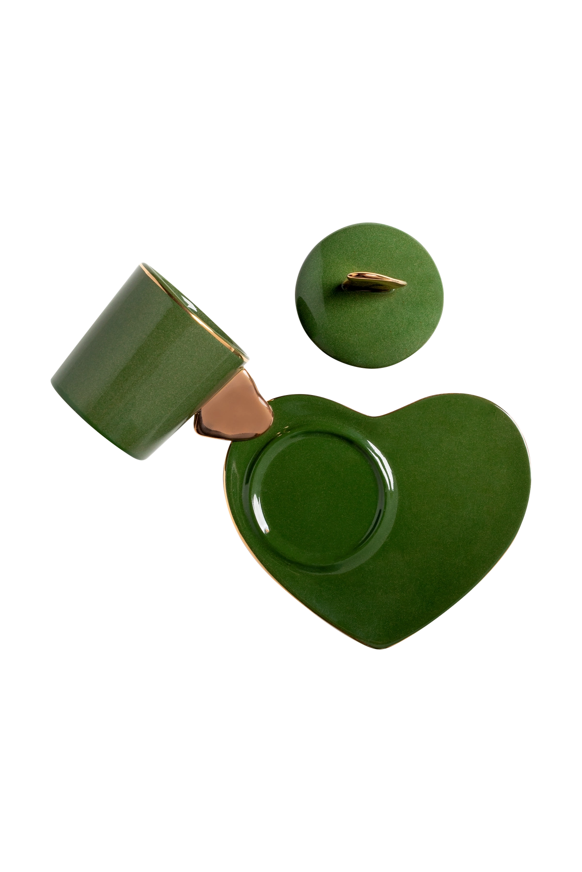 Espresso Cup and Saucer Coracao (4)