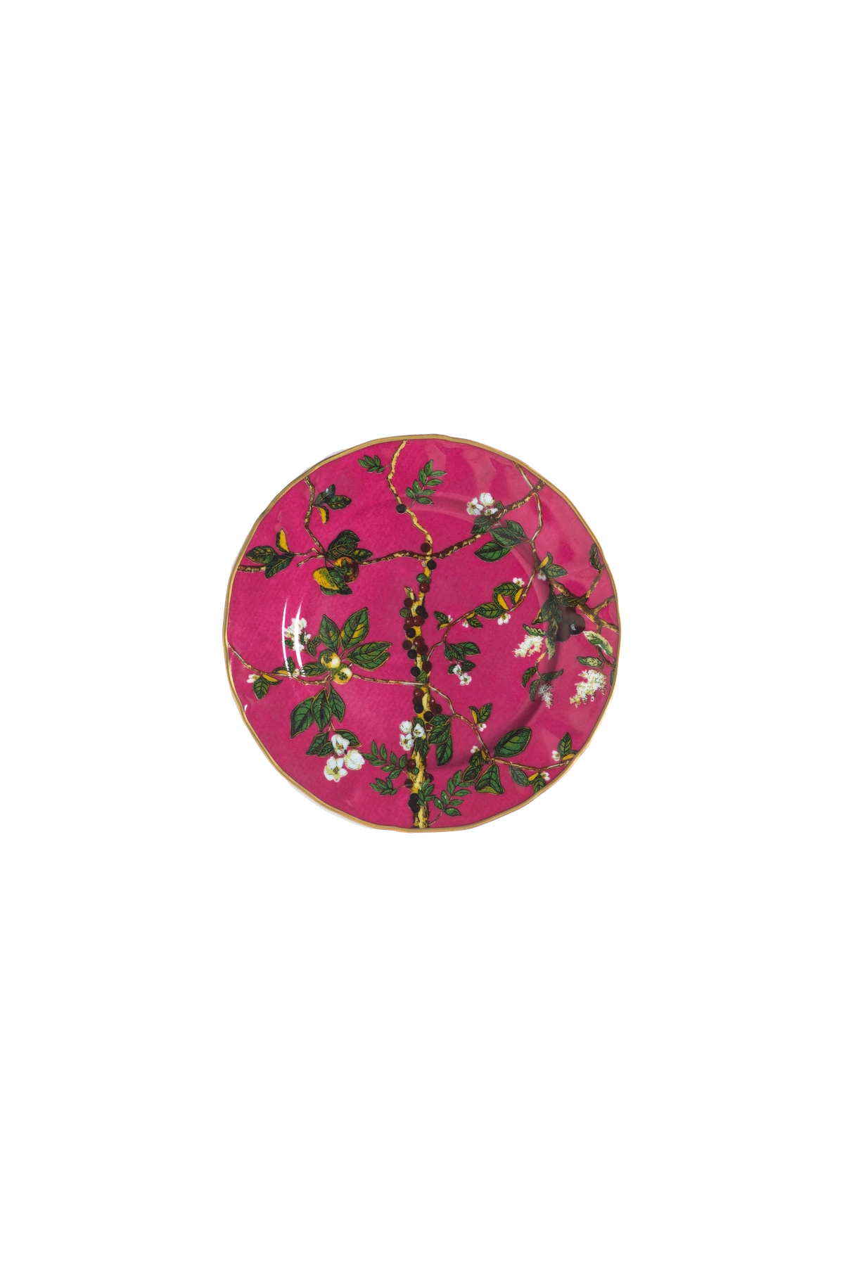 Bread Plate Passaros do Brasil Pink