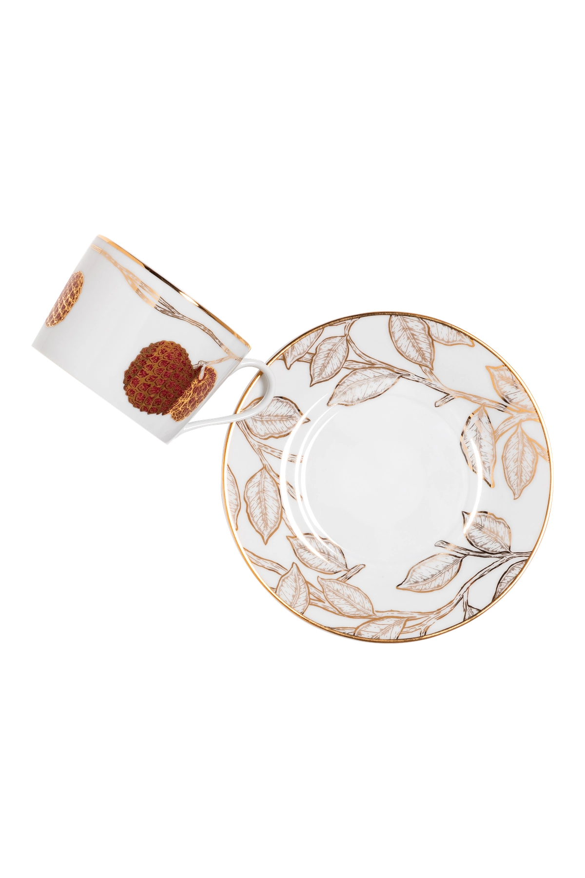Tasse à Thé et Soucoupe Frutas do Brasil (4)