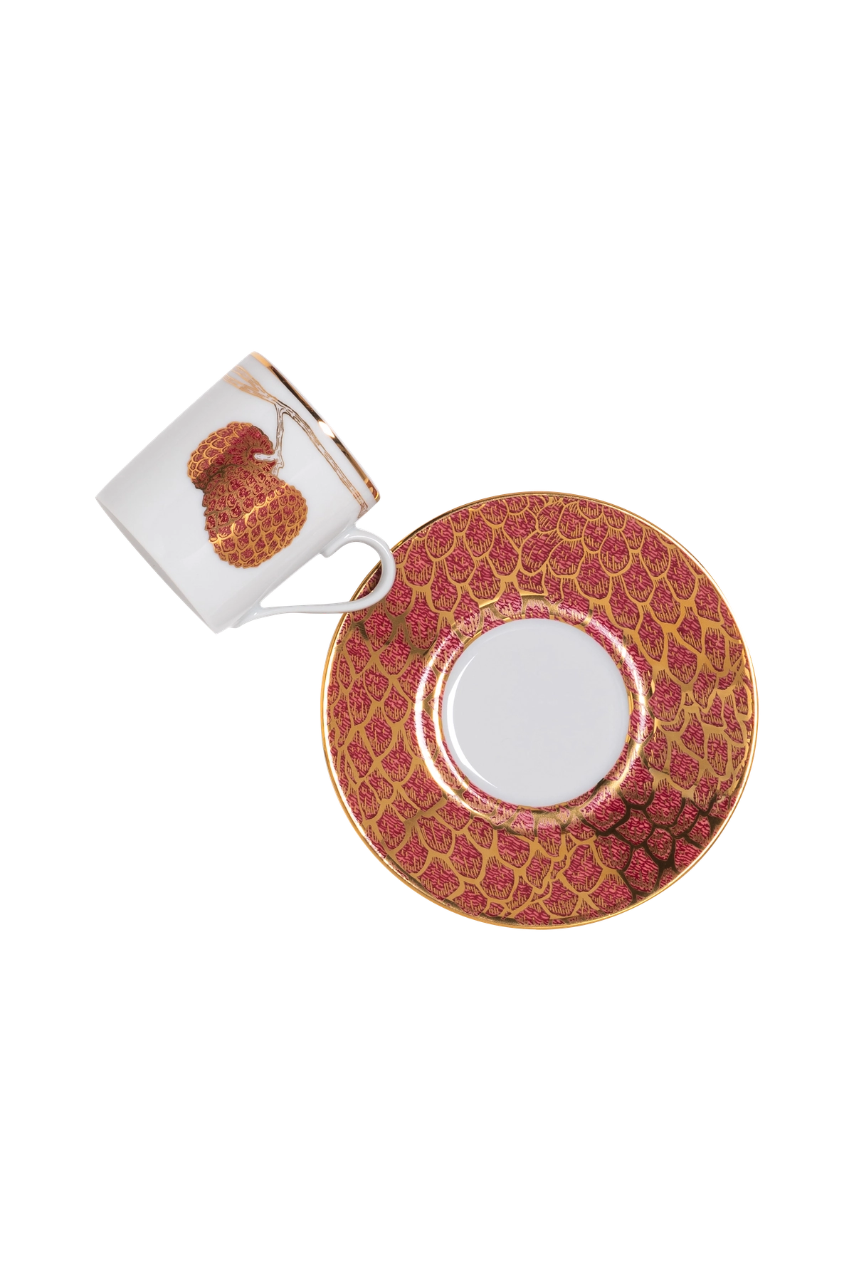 Tasse à expresso et soucoupe Frutas do Brasil (4)
