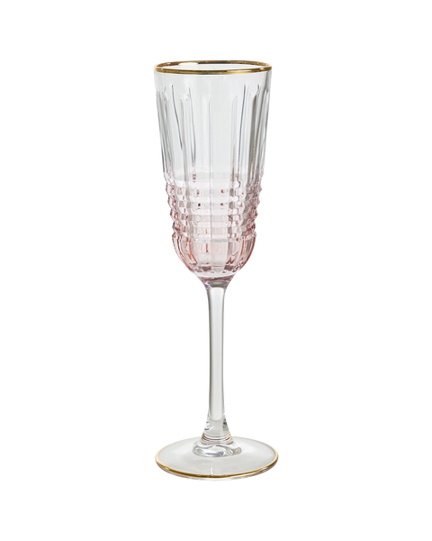 Champagne Glass Apogeu Pink