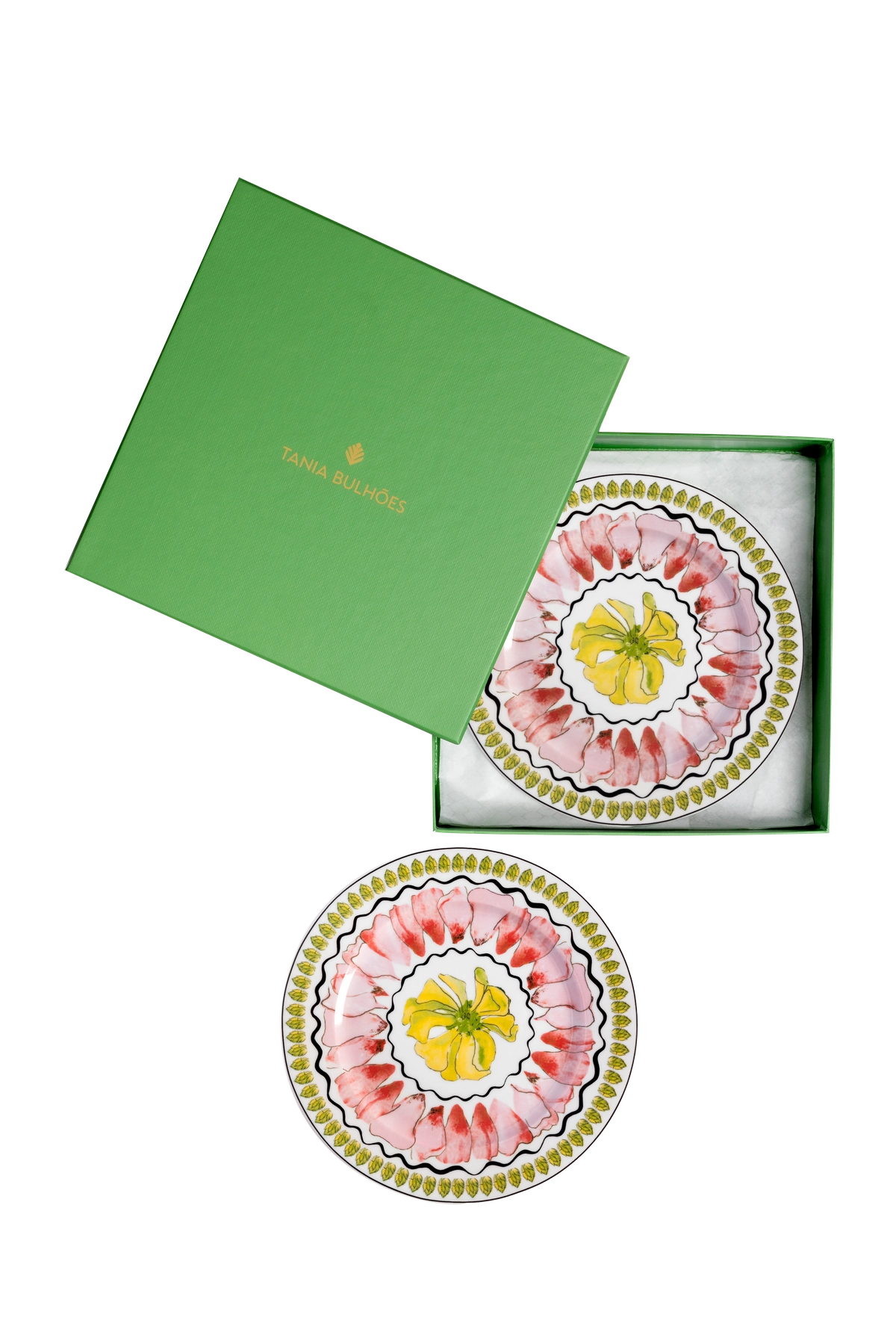 Dessert Plate Tropicos (set of 2)