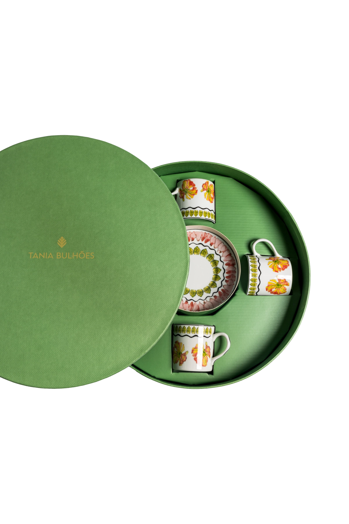 Espresso Cup and Saucer Tropicos (set of 4)
