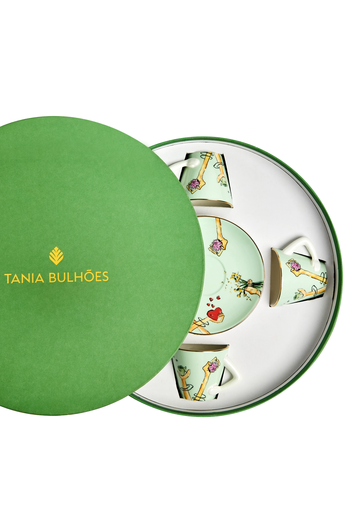 Espresso Cup and Saucer Tesouros (4)