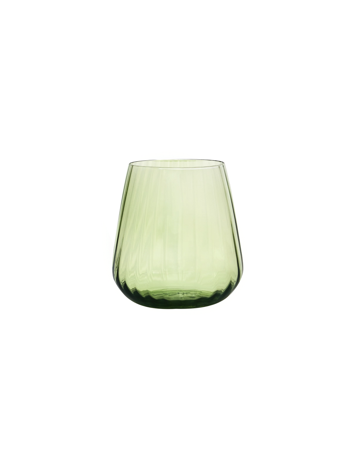 Short Glass Positano Green