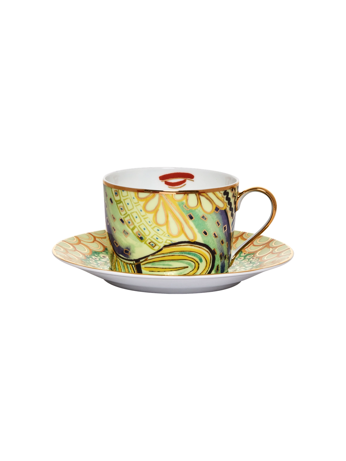 Tea Cup and Saucer Portrait (set of 4)