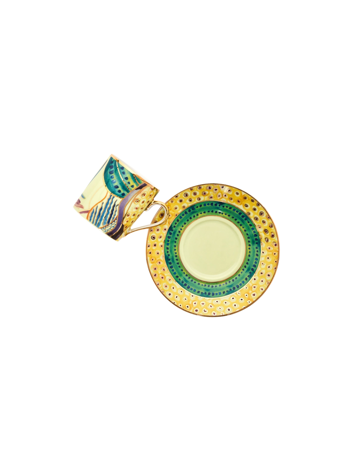 Espresso Cup and Saucer Portrait (set of 4)