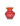 Vase Duo Red