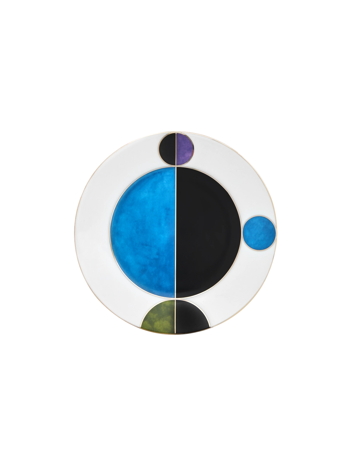 Bread Plate Bossa Bleu