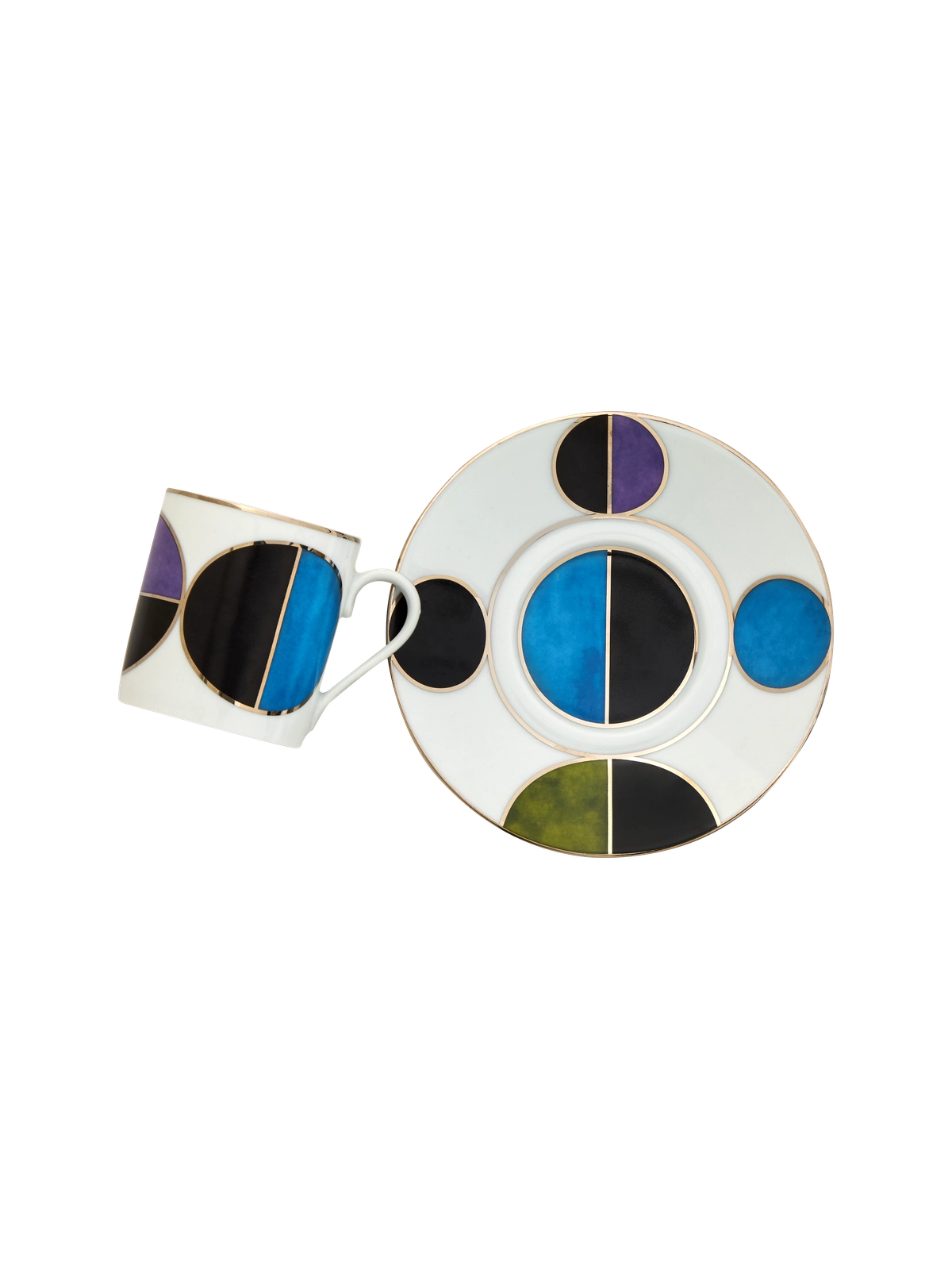 Espresso Cup and Saucer Bossa Bleu