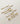 Flatware Trevo Gold-Plated Stainless Steel (set of 8)