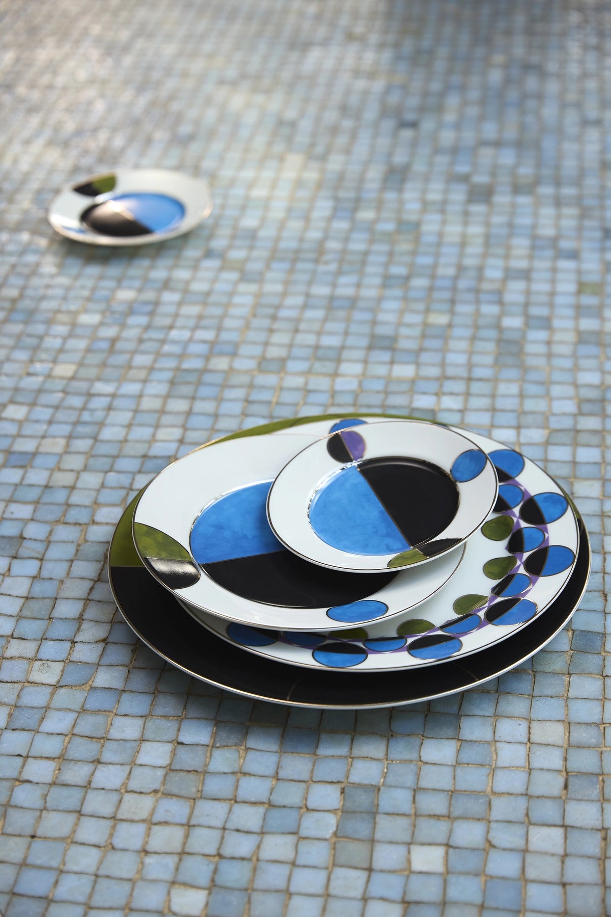 Bread Plate Bossa Bleu