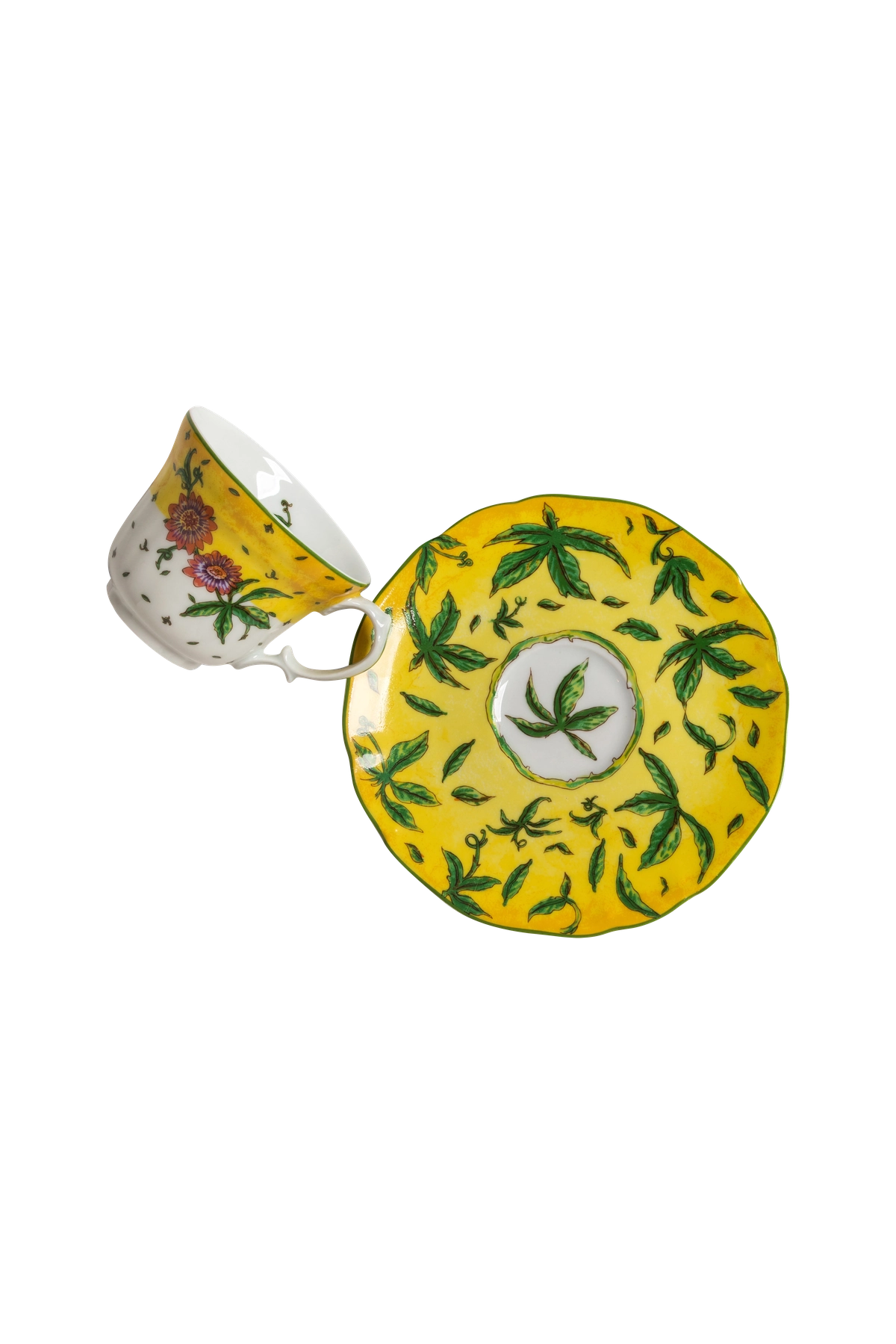Espresso Cup and Saucer Flor de Maracuja