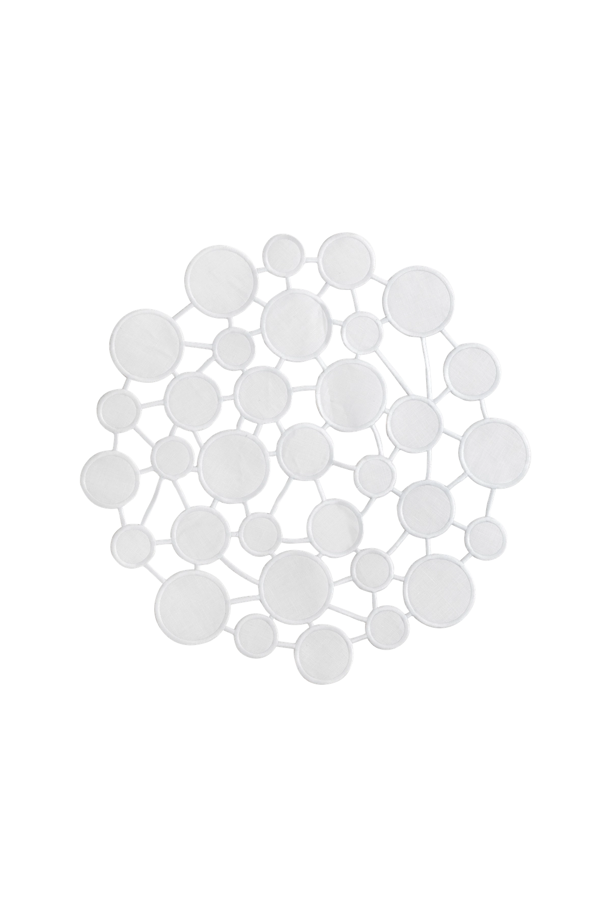 Placemat Esferas White