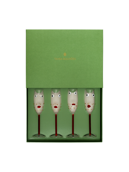 Champagne Glass Carinhas (set of 4)