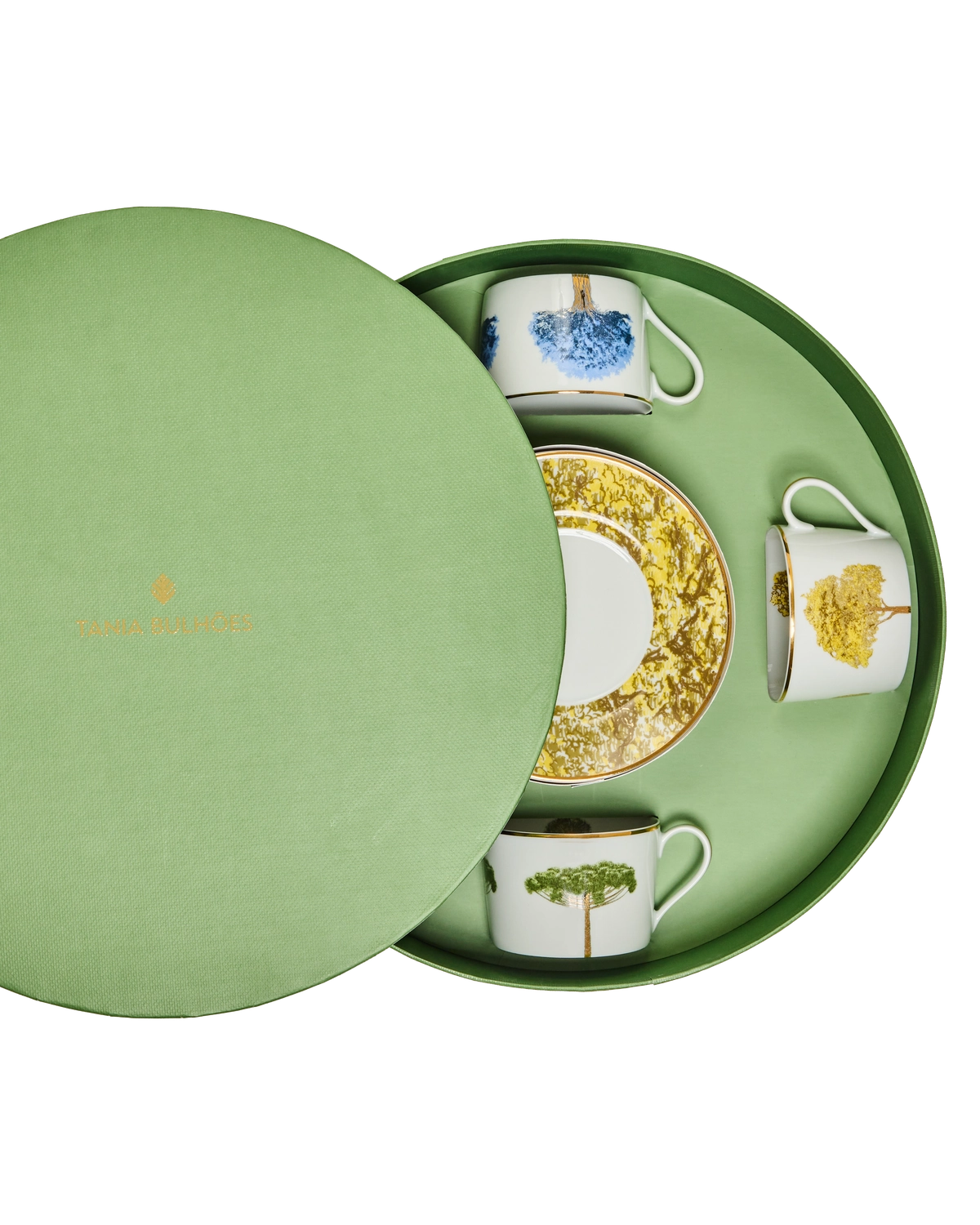 Tea Cup and Saucer Arvores do Brasil (4)