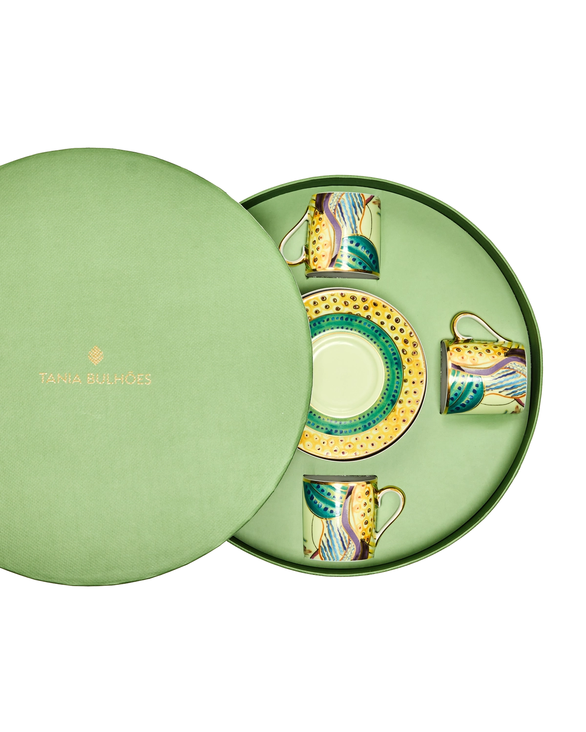 Espresso Cup and Saucer Portrait (set of 4)