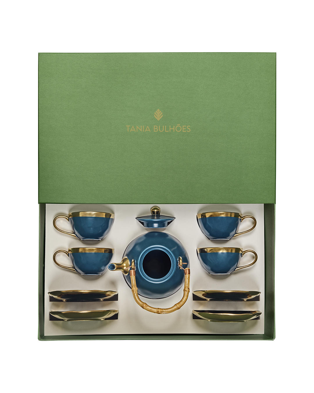 Tea Set Mediterraneo Cobalt blue (set of 5)