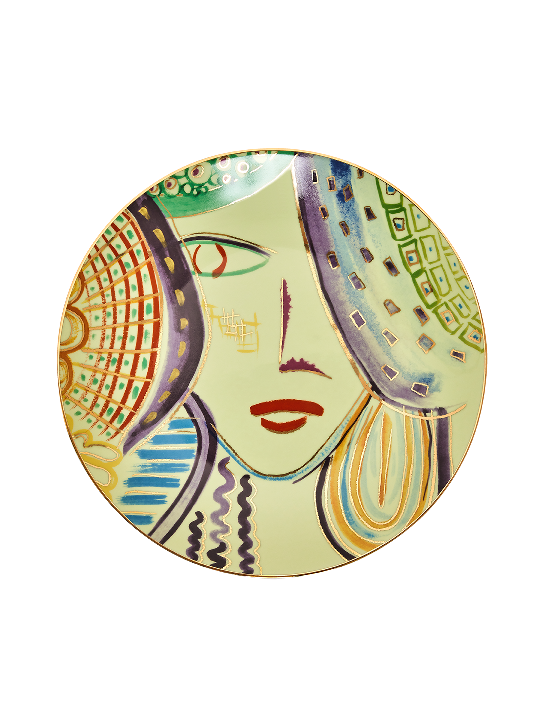 Dinner Plate Portrait