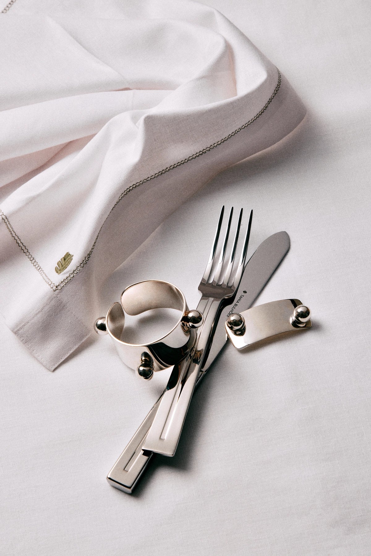 Flatware Metropole Silver-Plated Stainless Steel (8)
