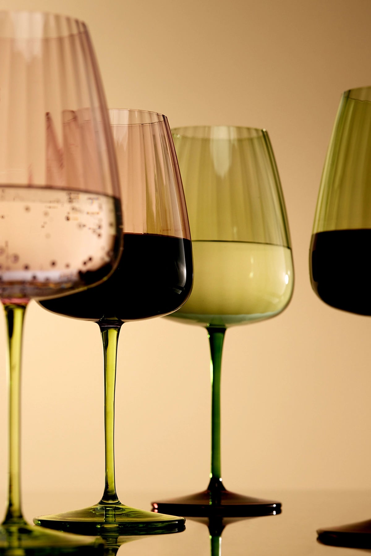 Wine Glass Positano Pink