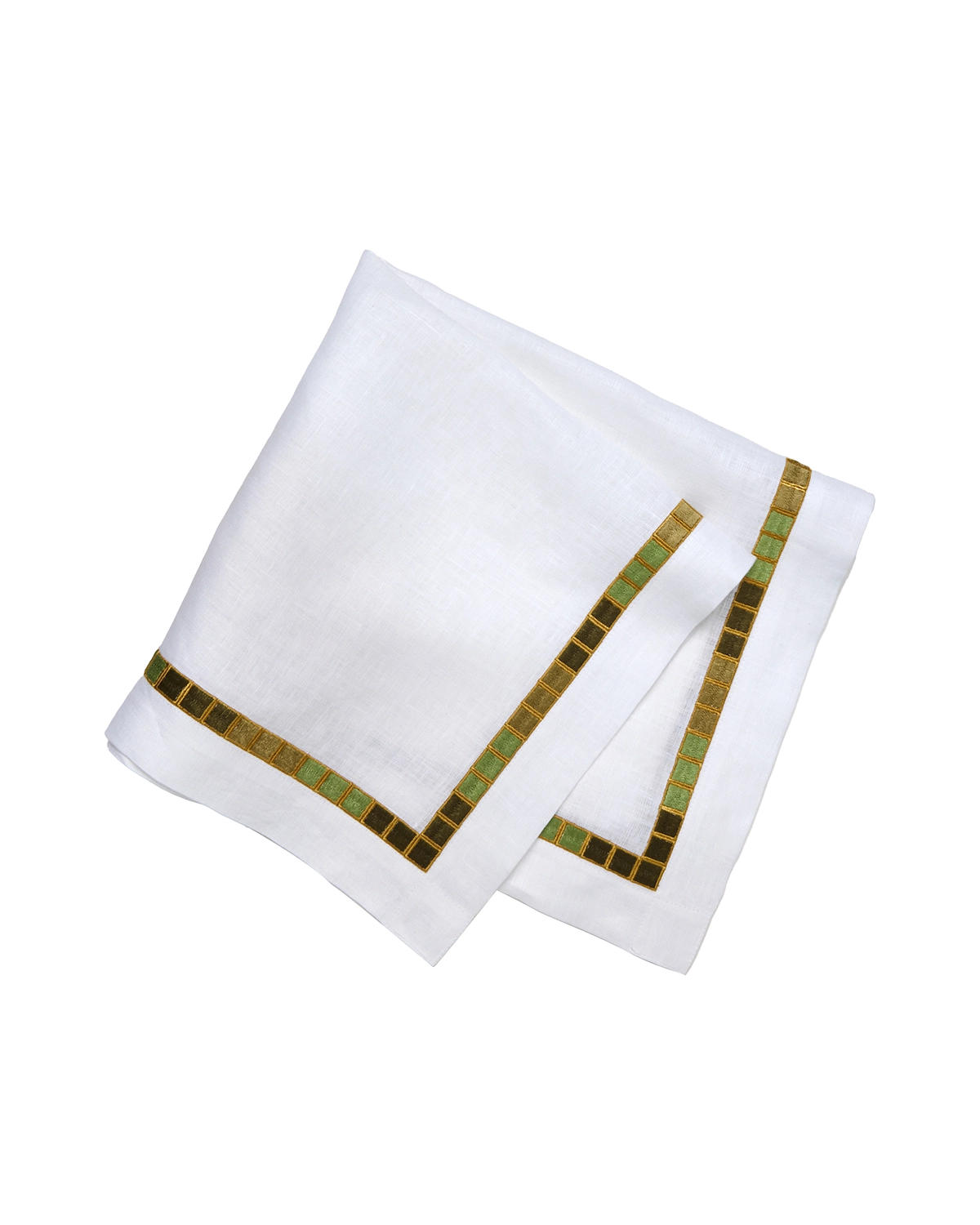 Napkin Mosaico Green