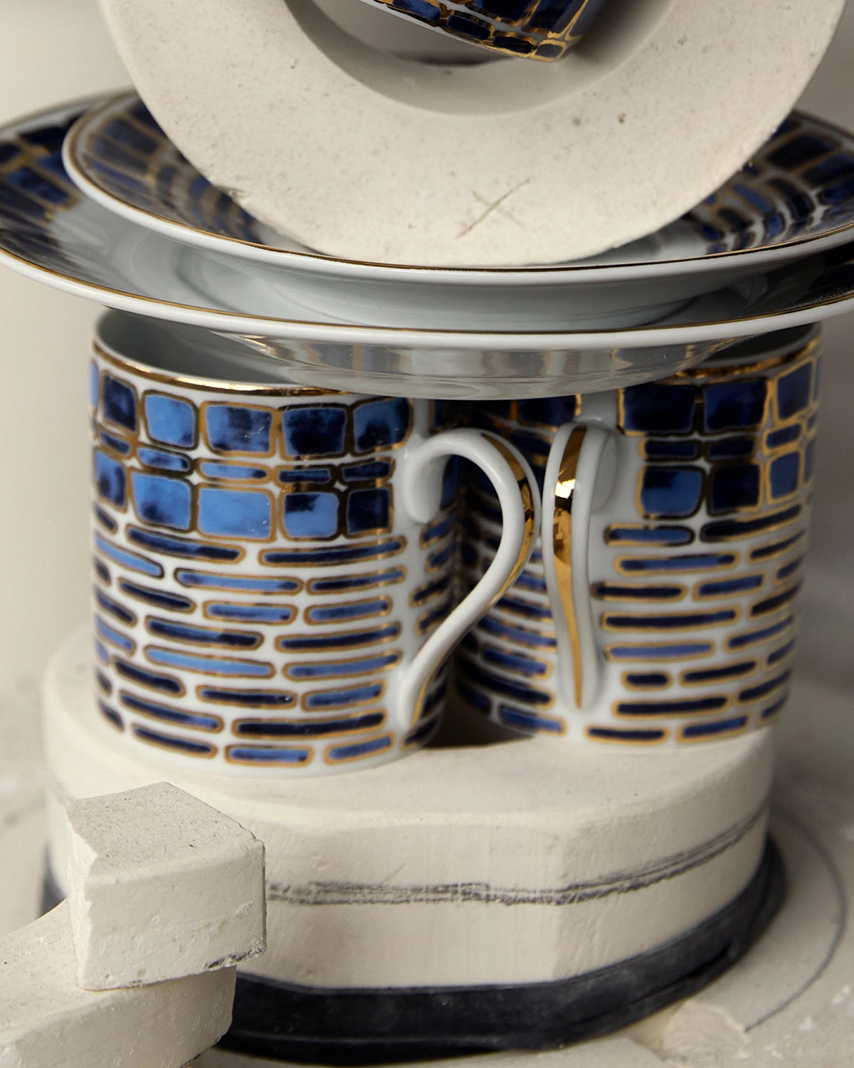 Espresso Cup and Saucer Jade Blue
