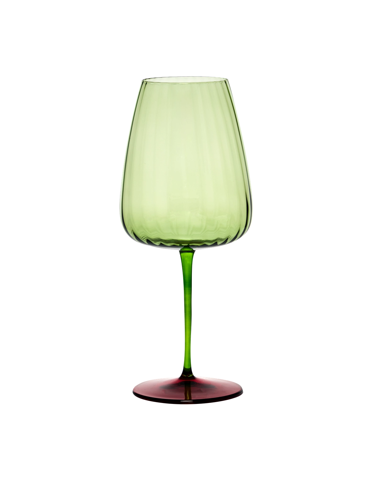 Water Glass Positano Green