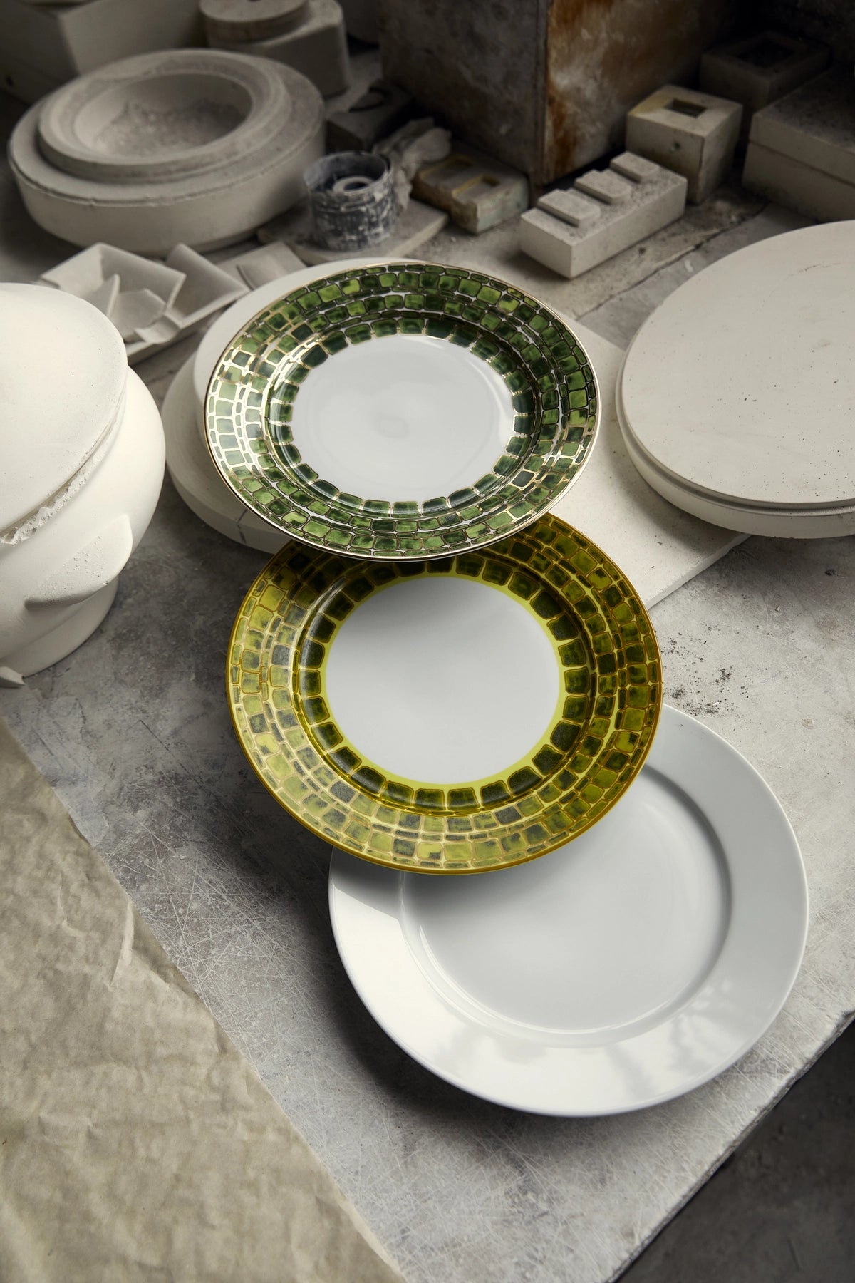 Dinner Plate Jade Green