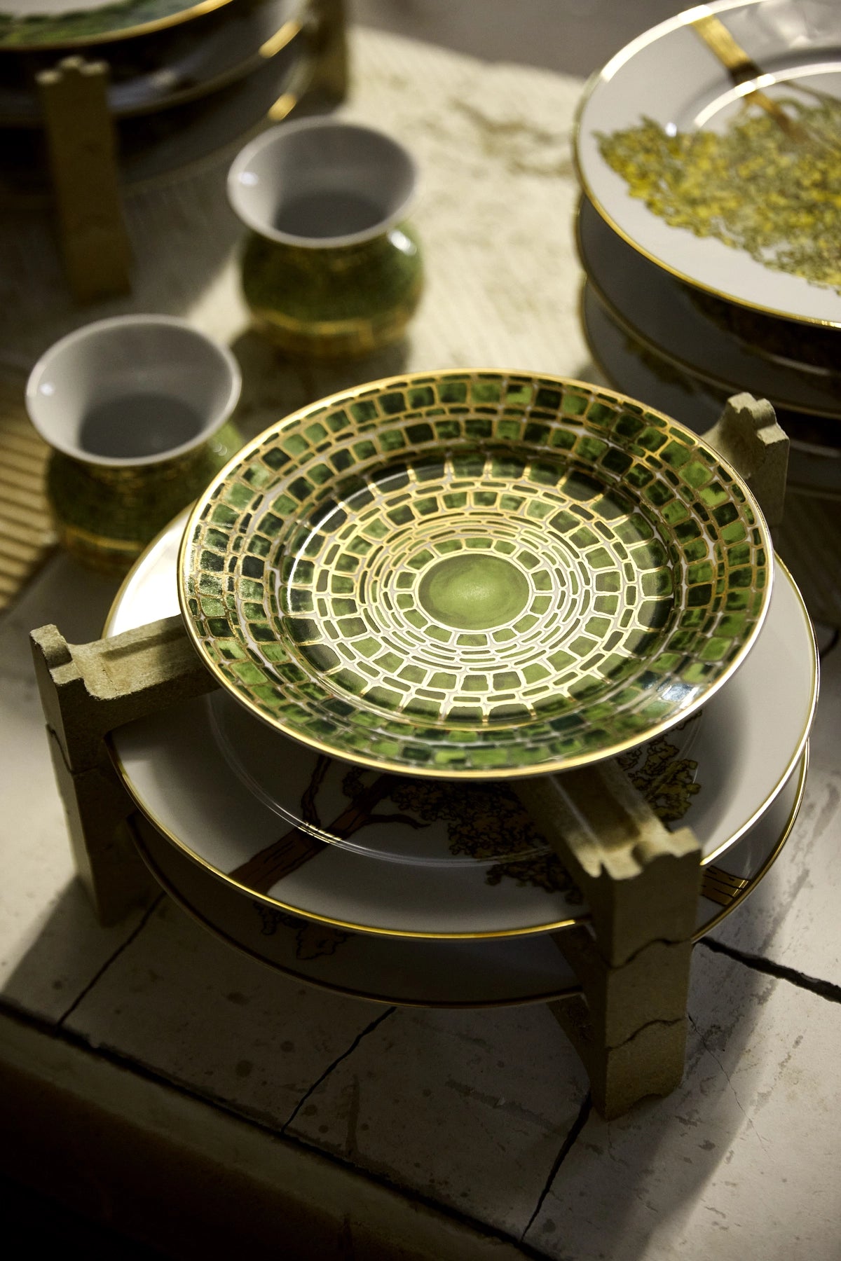 Dessert Plate Jade Green