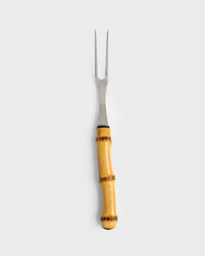 Tania Bulhoes Carving Fork Angra Stainless Steel Bamboo
