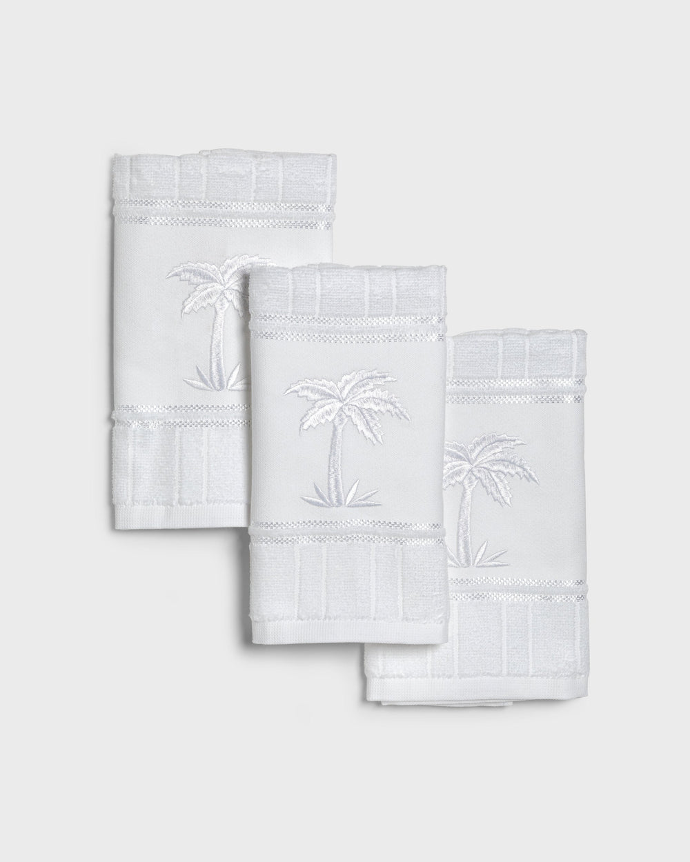 Tania Bulhoes Cloth Hand Towel Coqueiro 3 Piece Set