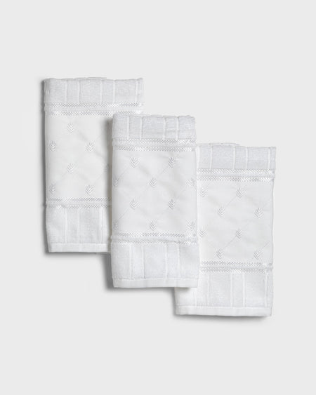 Tania Bulhoes Cloth Hand Towel Trelica 3 Piece Set