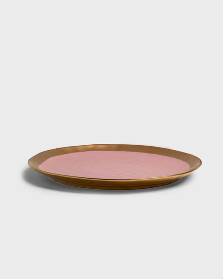 Tania Bulhoes Dinner Plate Mediterraneo Pink