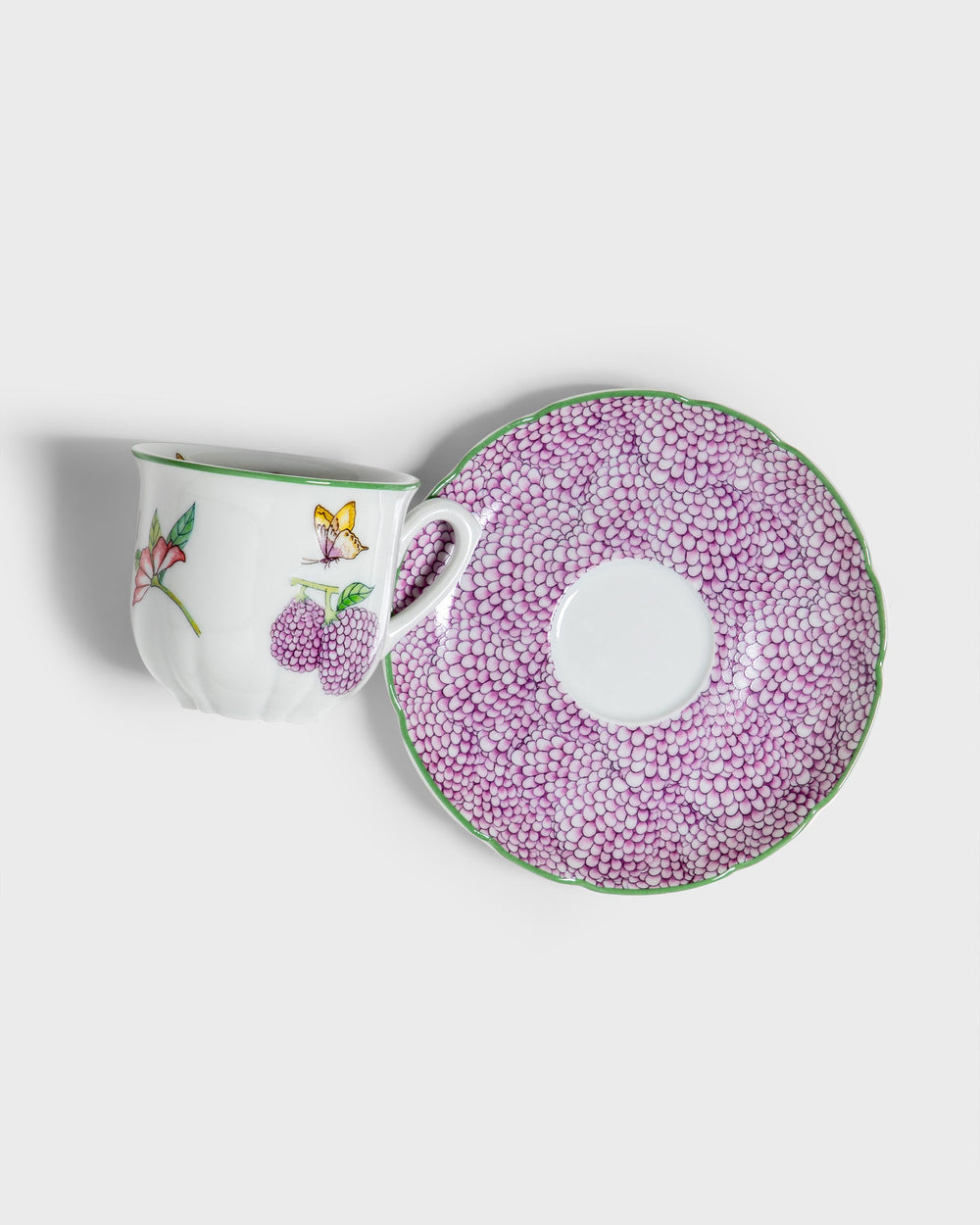 Tania Bulhoes Espresso Cup and Saucer Amora Silvestre