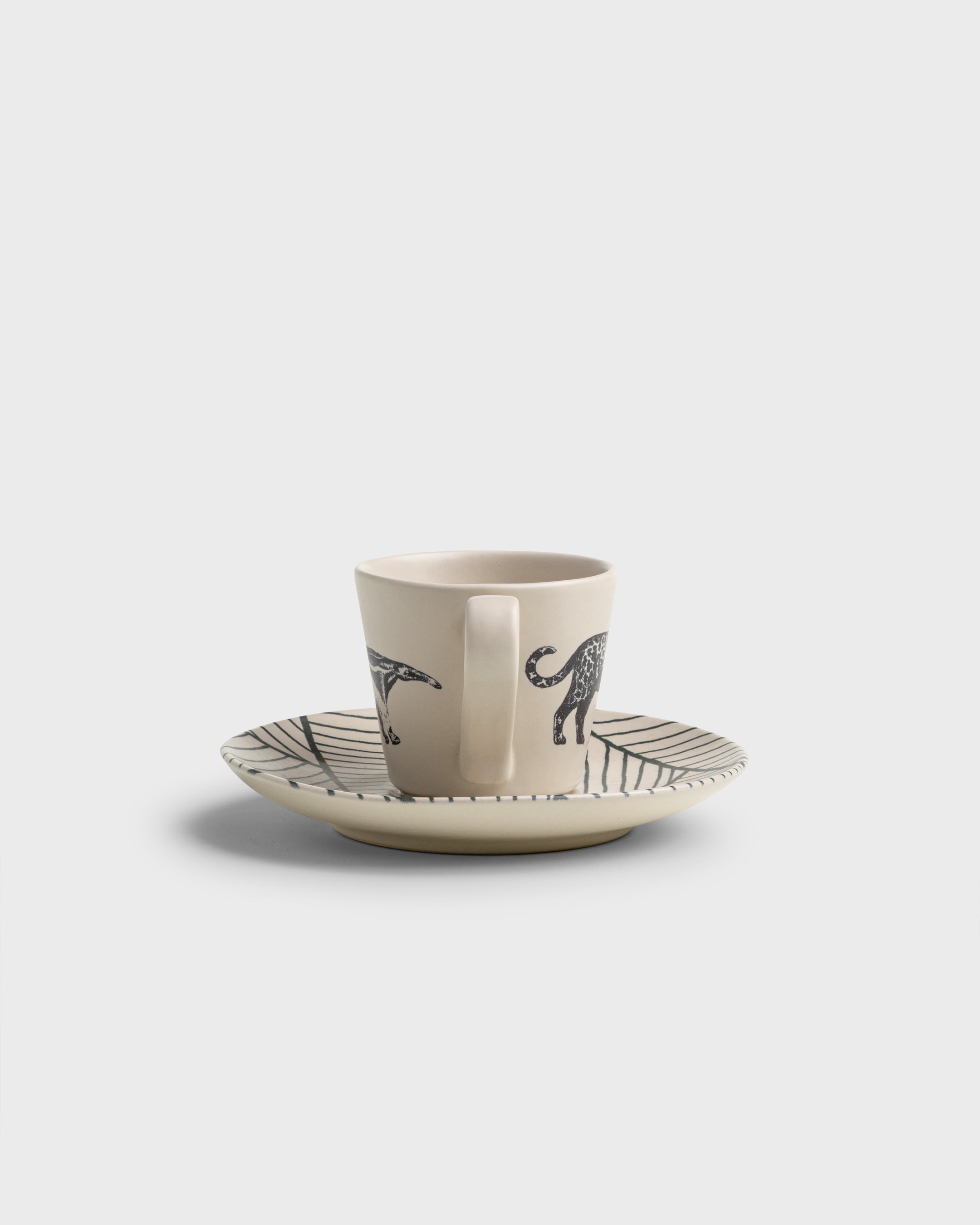 Espresso Cup and Saucer Animais - Tania Bulhões