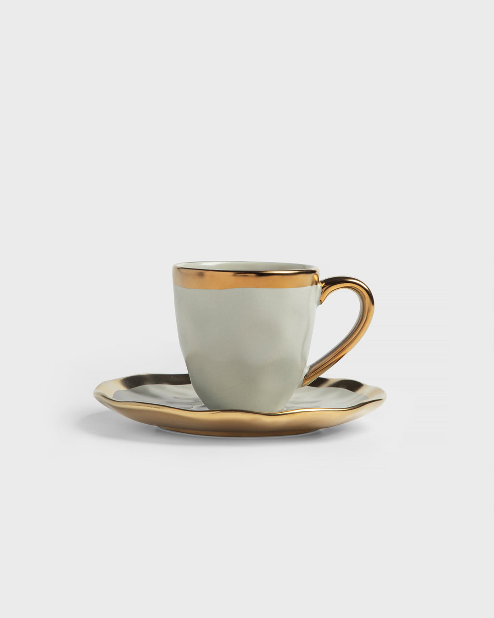 Tania Bulhoes Espresso Cup and Saucer Mediterraneo Sand